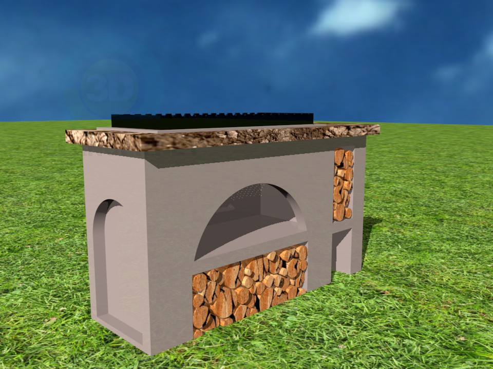 3d model Brazier - preview 3d model Brazier - preview