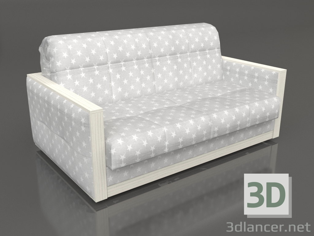 3D Modell Jacqueline Sofa (grau) - Vorschau