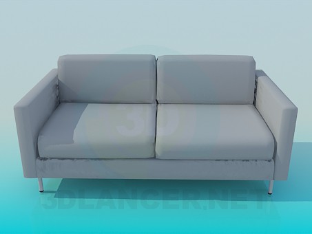 3D Modell Sofa - Vorschau