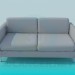 3D Modell Sofa - Vorschau