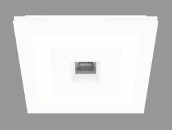 Gömme LED armatür alçı (DL236GSQ)