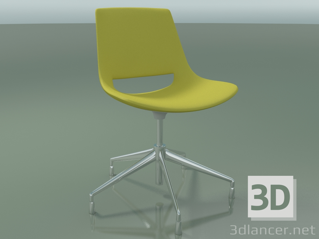 modello 3D Sedia 1211 (5 gambe, polietilene, CRO) - anteprima