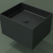 3d model Wall-mounted washbasin (02UN32301, Deep Nocturne C38, L 60, P 50, H 36 cm) - preview