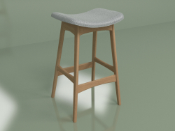 Semi-bar chair Allegra height 67 (white oak)