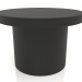 3 डी मॉडल कॉफी टेबल जेटी 021 (डी = 600x400, लकड़ी का काला) - पूर्वावलोकन