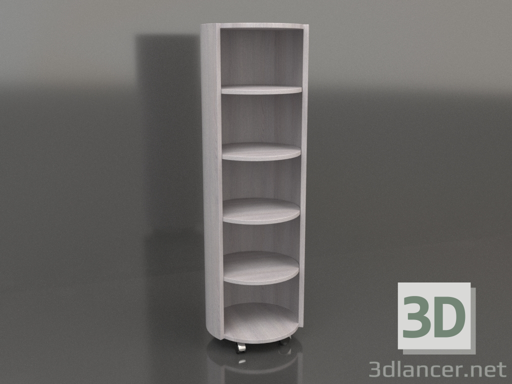 modèle 3D Rack sur roulettes TM 09 (D=503х1560, bois clair) - preview