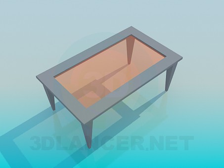 3d модель Стол журнальный – превью 3d модель Стол журнальный – превью