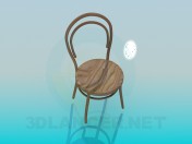 Chair of natural material
