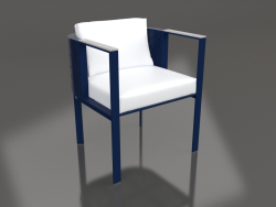 Chaise de salle à manger (bleu nuit)