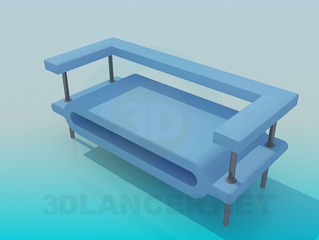 modelo 3D Sofá - escuchar modelo 3D Sofá - escuchar