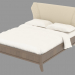 3d модель Кровать двуспальная L3MONL – превью