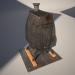 3d model Stove, heater (such as "burzhuyki"), steel, iron - preview