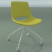 3d model Chair 1207 (4 castors, fixed overpass, polyethylene, V12) - preview
