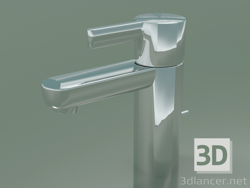 modello 3D Miscelatore monocomando lavabo 100 (31060000) - anteprima
