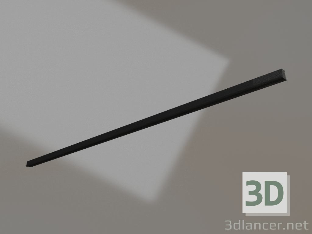 modèle 3D Rail intégré MAG-TRACK-2538-F-2000 (BK) - preview