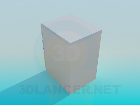 modelo 3D Mesita de noche con cajones - escuchar modelo 3D Mesita de noche con cajones - escuchar