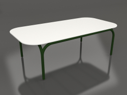 Coffee table (Bottle green, DEKTON Zenith)