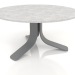 modèle 3D Table basse Ø80 (Anthracite, DEKTON Kreta) - preview