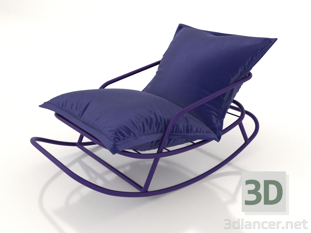 modèle 3D Chaise-swing - preview