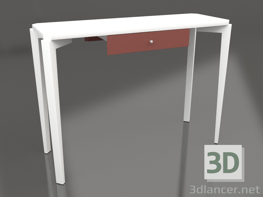 3d model Consola Atom Compact con cajón (opción 8) - vista previa