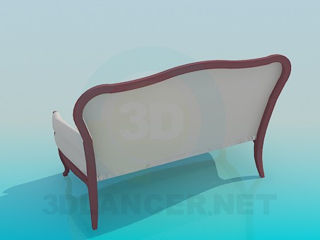 3d модель Диван – превью 3d модель Диван – превью