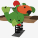 3d модель Гойдалка дитячого ігрового майданчика Папуга (6130) – превью