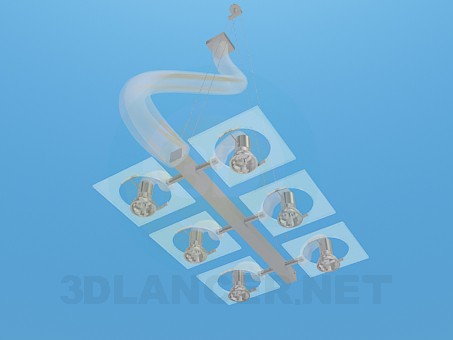 3d модель Люстра – превью 3d модель Люстра – превью