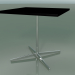 modèle 3D Table carrée 5510, 5530 (H 74 - 79x79 cm, Noir, LU1) - preview