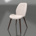 3D modeli Sandalye Berta (bej-ceviz) - önizleme