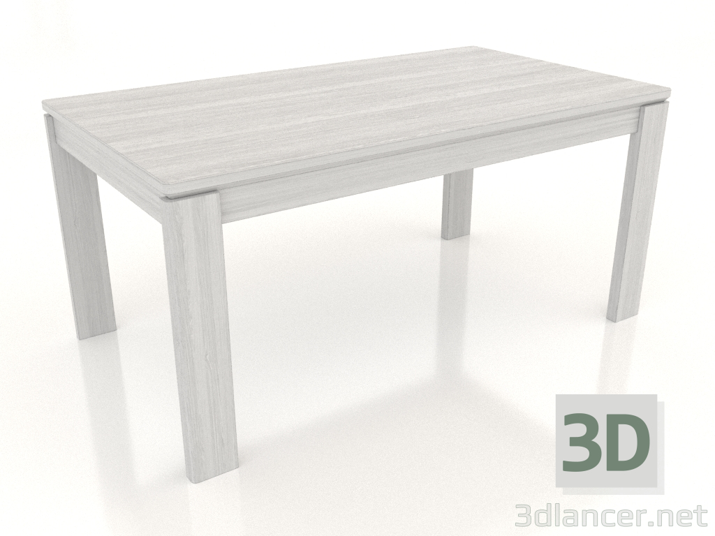 modèle 3D Table à manger 1600x900 mm (blanc RAL 9010) - preview