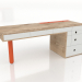 modèle 3D Table de travail ASH - preview