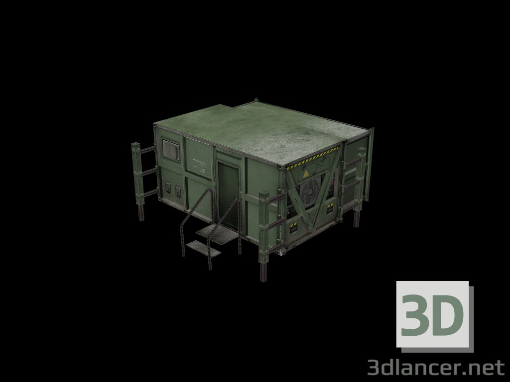 3d model Kontener arma3 - vista previa