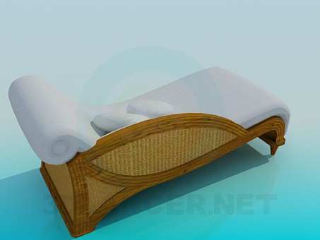 modelo 3D Sofá - escuchar modelo 3D Sofá - escuchar