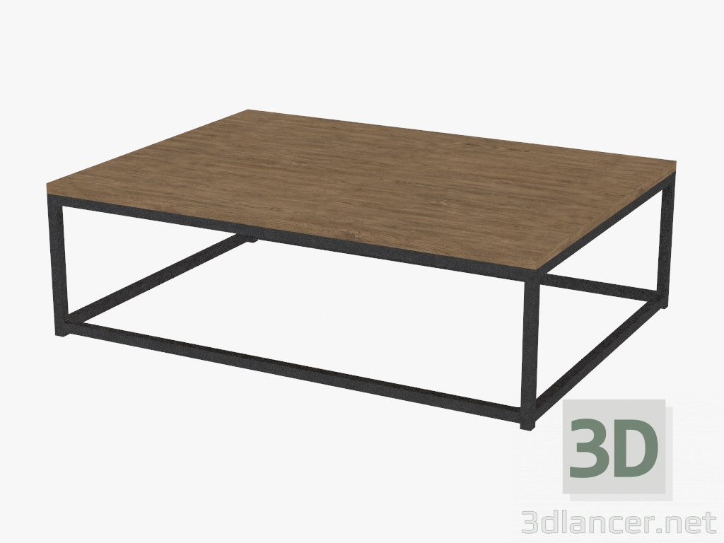 3D Modell Tabelle Kaffee LARGE BRITANIA Couchtisch (8832.0001.L) - Vorschau