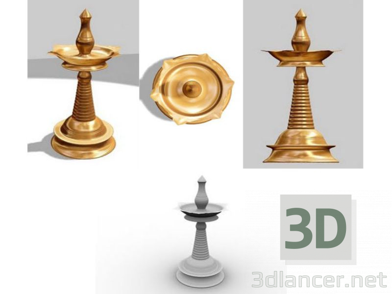 3D modeli Lamba - önizleme