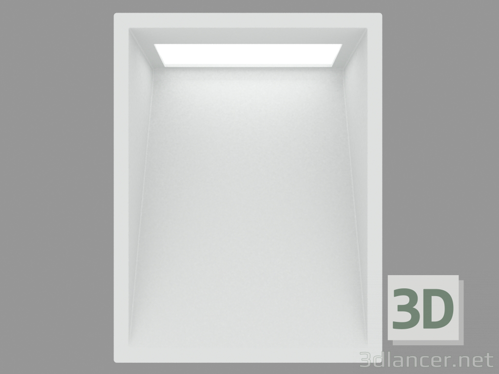 modello 3D La lampada integrata nel muro BLINKER (S6080) - anteprima