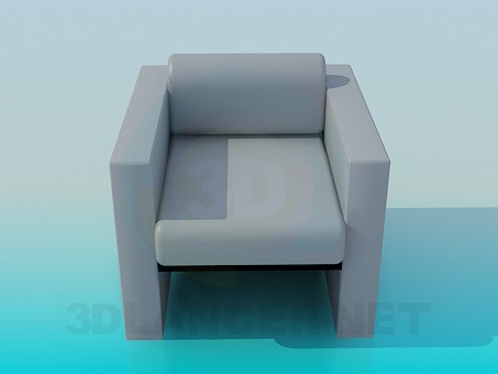 3d модель Кресло в стиле минимализм – превью 3d модель Кресло в стиле минимализм – превью