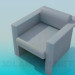 3d model Armchair- minimalism style - preview