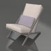 3d model Sillón club para relajarse (gris cuarzo) - vista previa