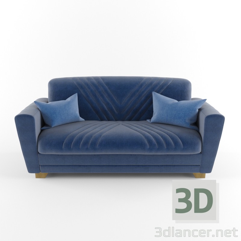 3d model Free sofa - preview