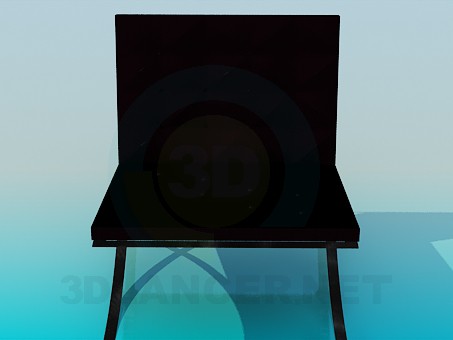 3d model Chair without armrests - preview 3d model Chair without armrests - preview