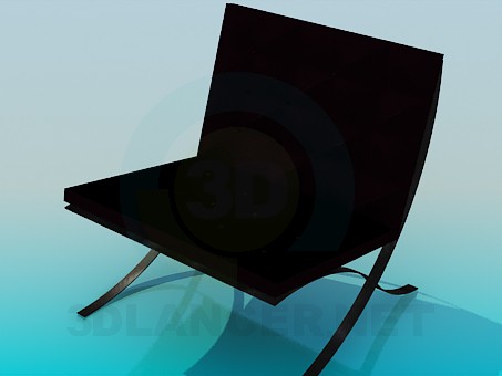 3d model Chair without armrests - preview 3d model Chair without armrests - preview