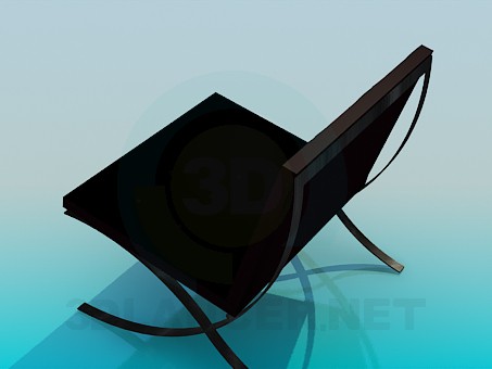3d model Chair without armrests - preview 3d model Chair without armrests - preview