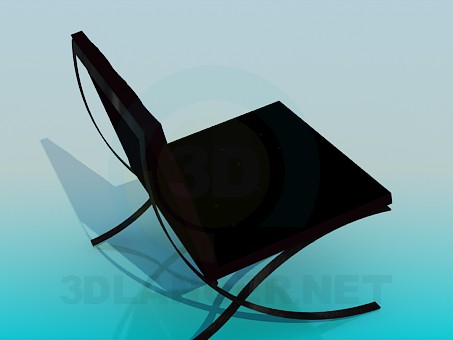 3d model Chair without armrests - preview 3d model Chair without armrests - preview