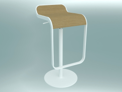 LEM stool (S80 H66-79 wood)
