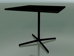 Square table 5511, 5531 (H 74 - 89x89 cm, Black, V39)