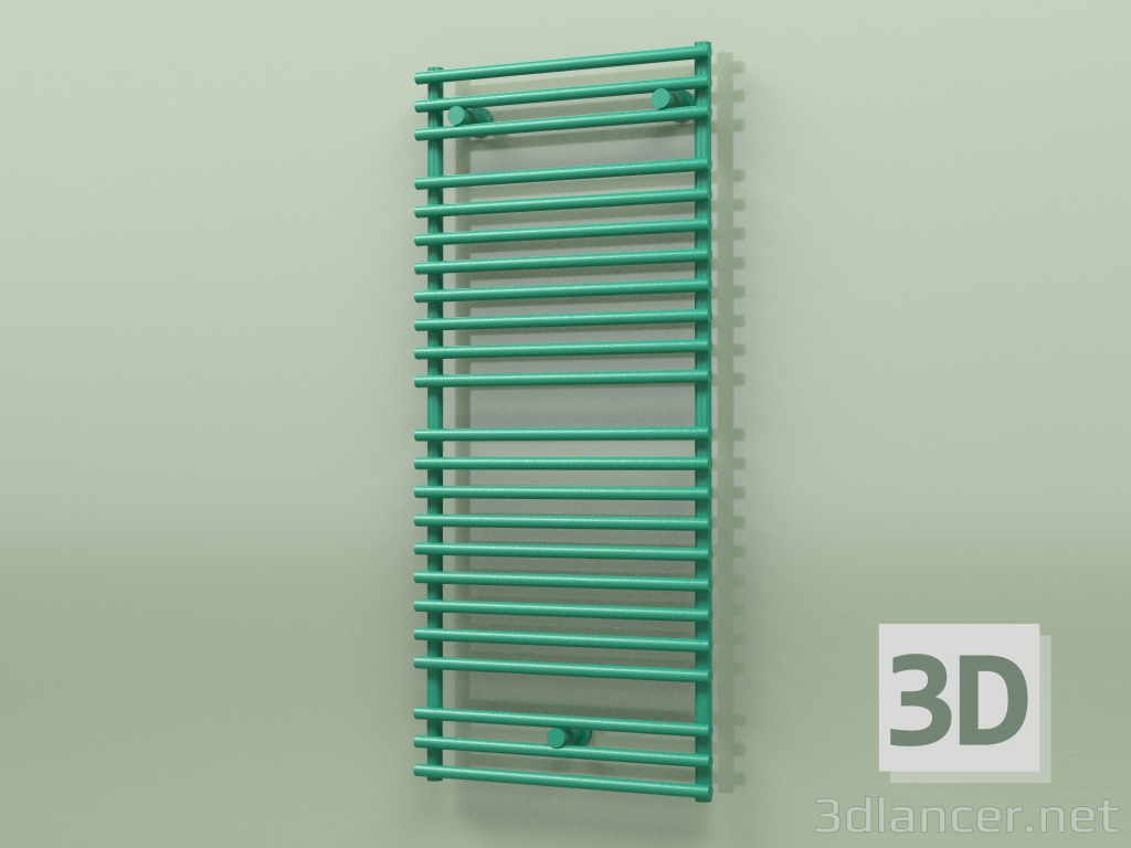 3D modeli Isıtmalı havlu askısı - Santorini (SAN 11500 mm, RAL - 6016) - önizleme