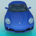 3D modeli Porsche - önizleme