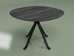 Tavolino Blink diametro 60 (nero, nero)