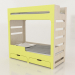 3 डी मॉडल बंक बेड मोड HL (UJDHL1) - पूर्वावलोकन